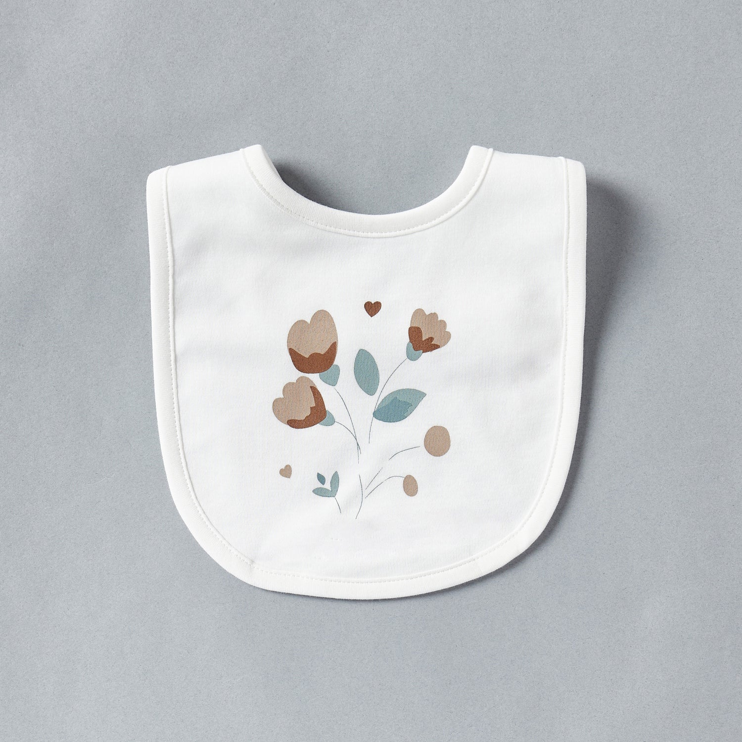 Pack of 2 - Floral Print Bib