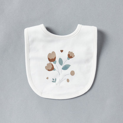 Pack of 2 - Floral Print Bib