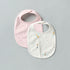 Pack of 2 - Printed Bib with Snap Button Closure - Multicolour / 0-3 mths