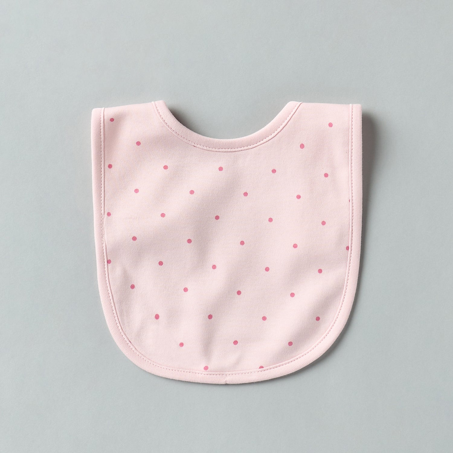 Pack of 2 - Printed Bib with Snap Button Closure