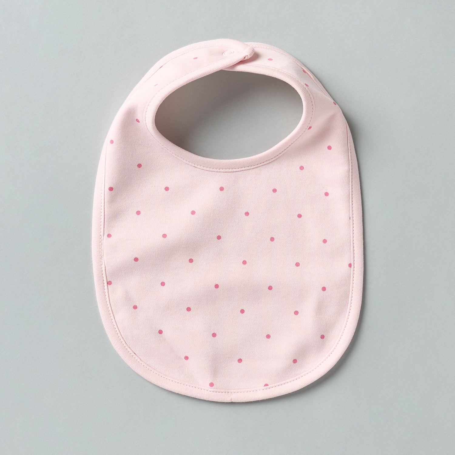 Pack of 2 - Printed Bib with Snap Button Closure