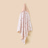 Printed Hooded Baby Blanket - Pink / Free Size