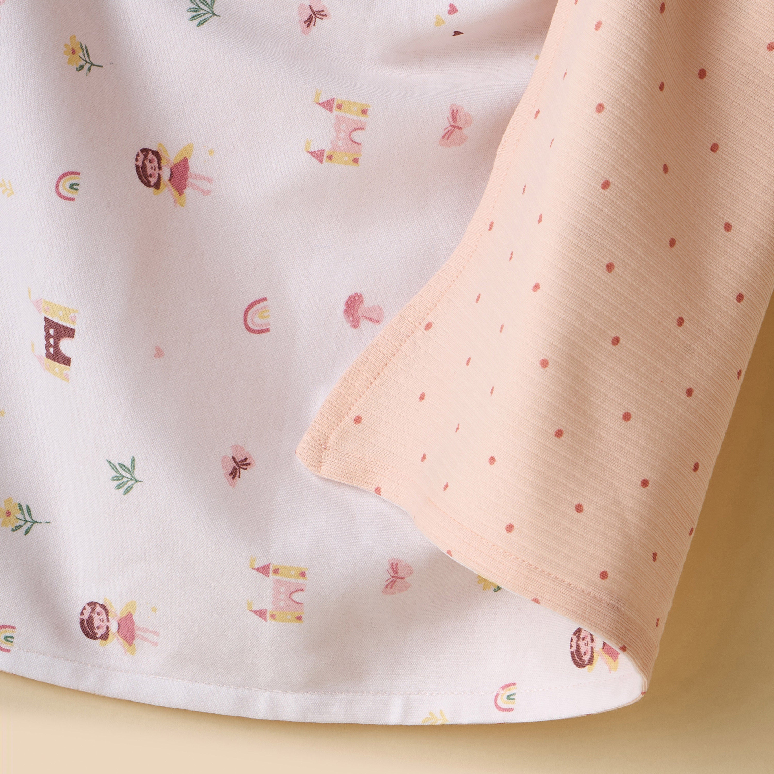 Printed Hooded Baby Blanket