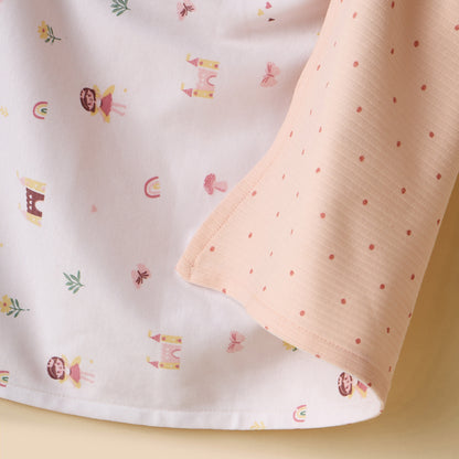 Printed Hooded Baby Blanket