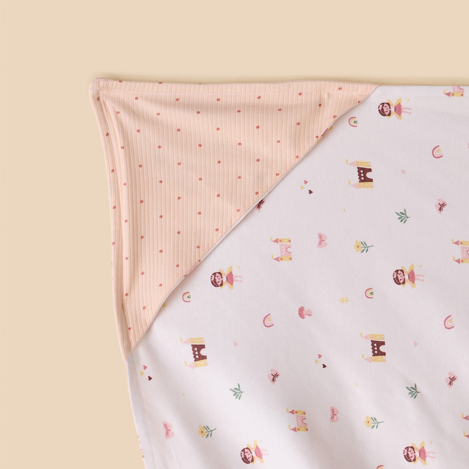 Printed Hooded Baby Blanket
