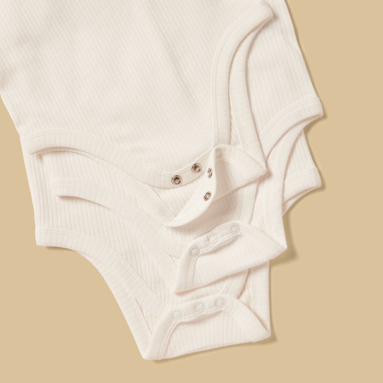 Pack of 3 - Ribbed Cotton Strappy Bodysuit