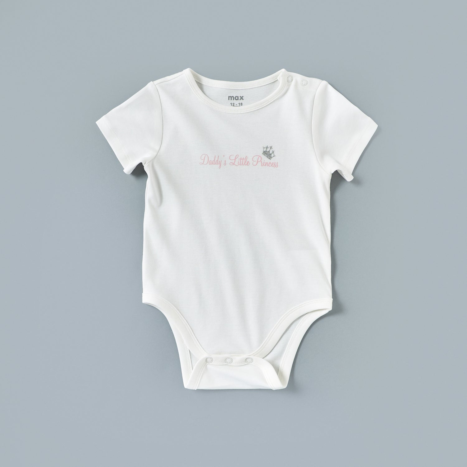 Pack of 5 - Floral Print Cotton Bodysuit