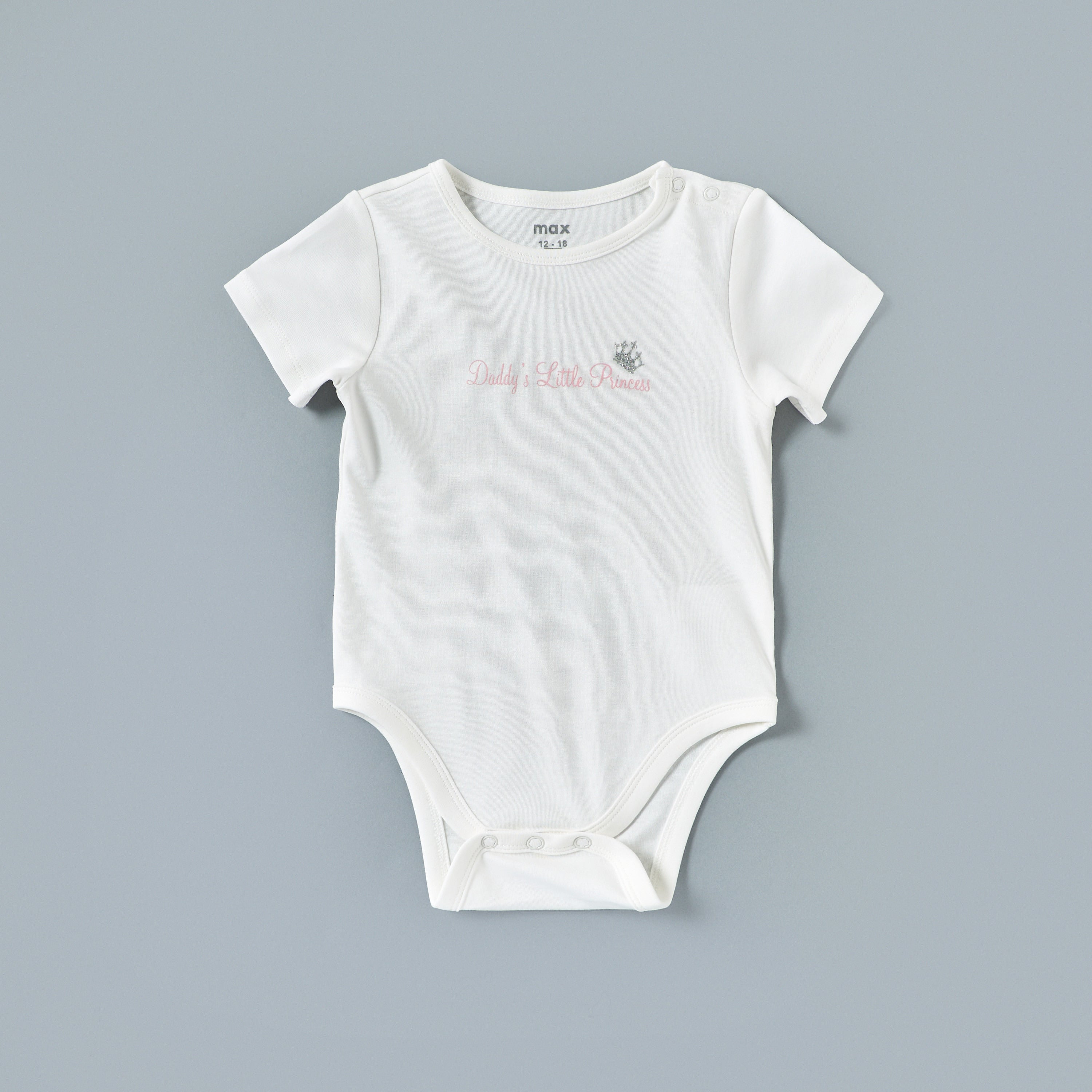 Pack of 5 - Floral Print Cotton Bodysuit