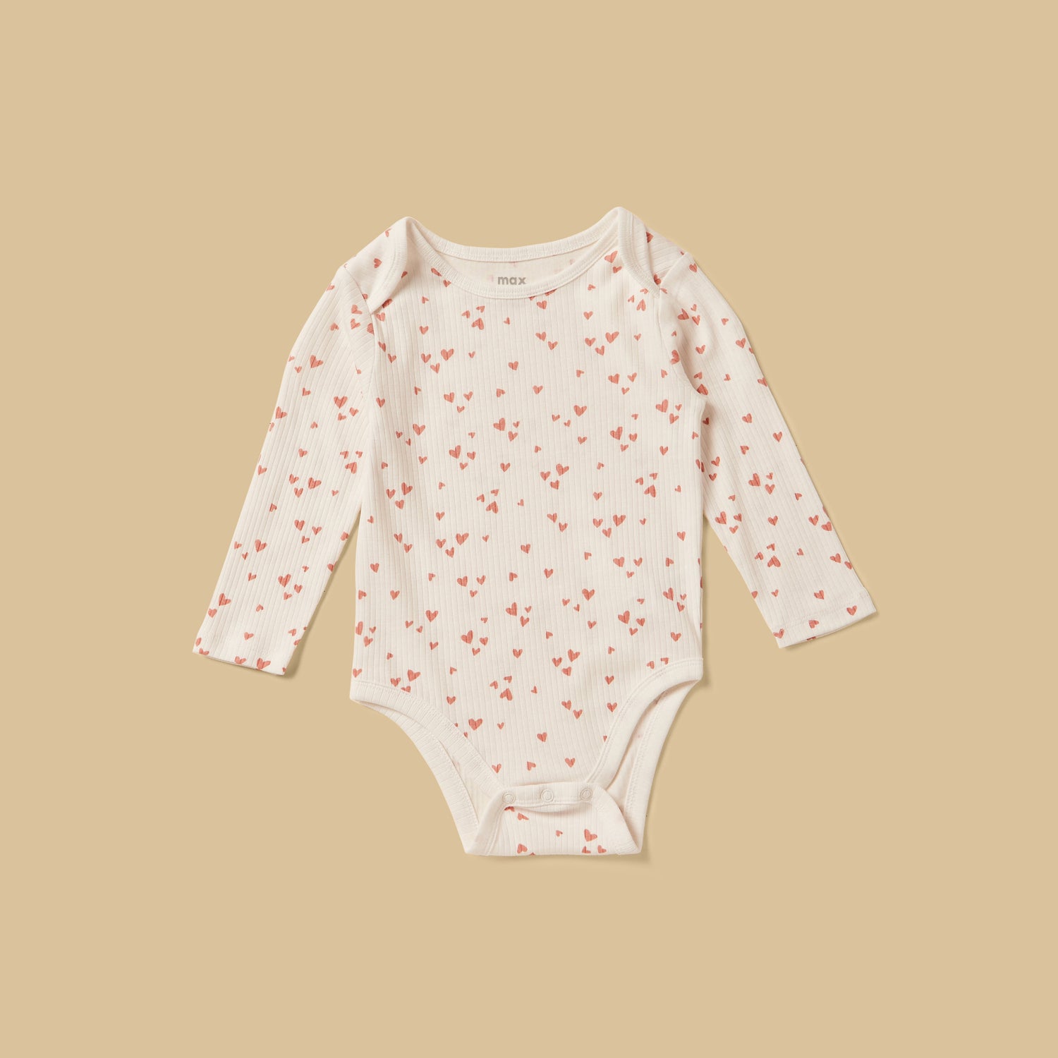 Pack of 3 - Ribbed Cotton Bodysuit