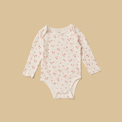 Pack of 3 - Ribbed Cotton Bodysuit