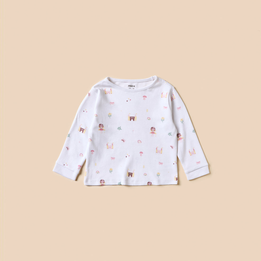Pack of 2 - Fairy Print T-shirt and Pyjamas Set