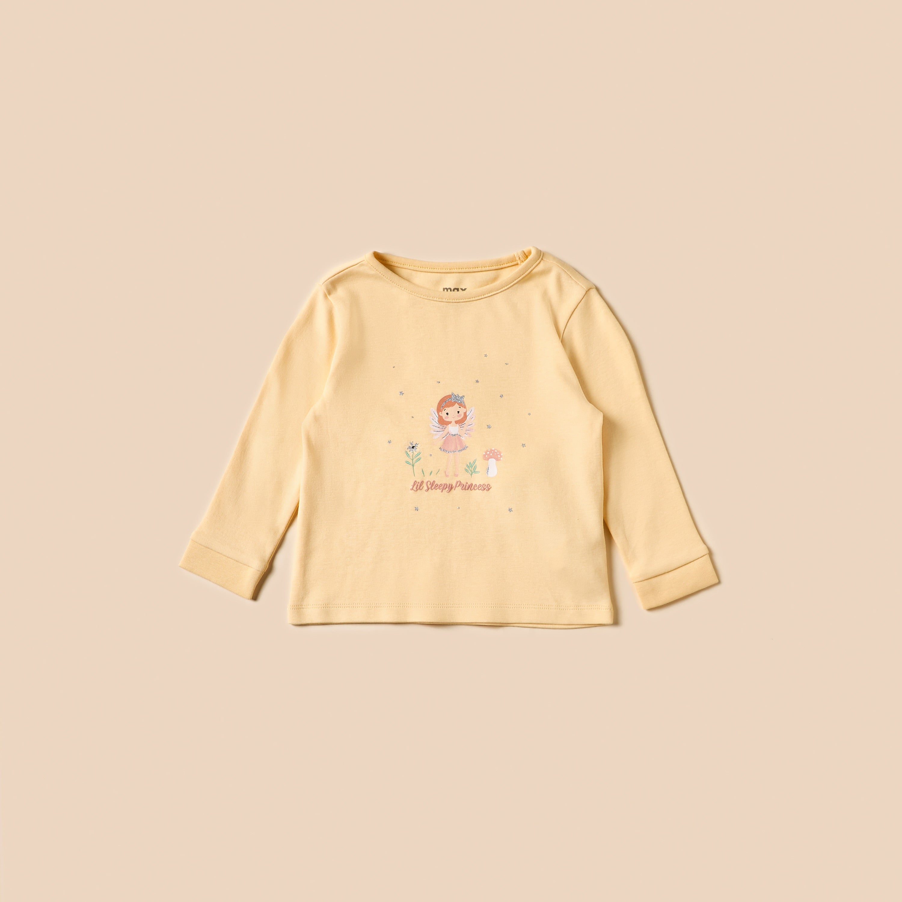 Pack of 2 - Fairy Print T-shirt and Pyjamas Set