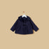 Fur Collared Princess Coat - Blue / 12-18 mths