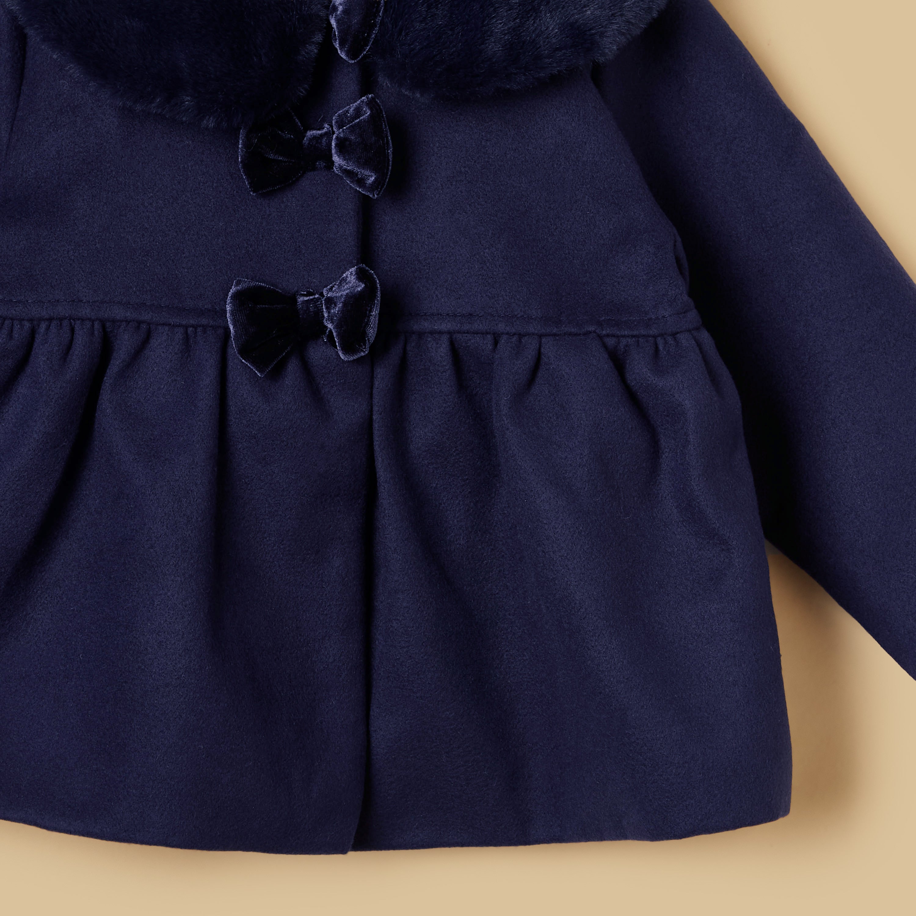 Fur Collared Princess Coat