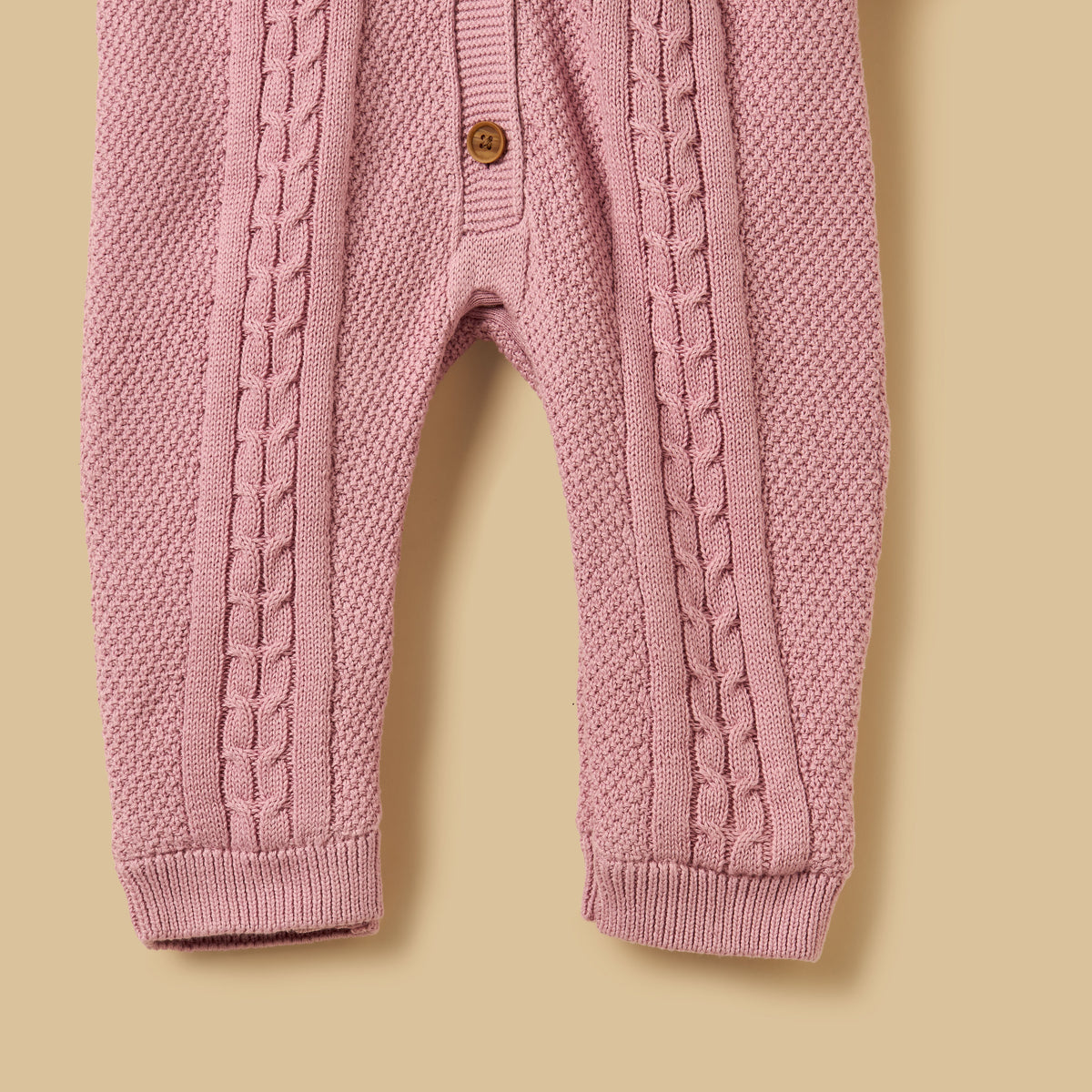 بدلة نوم قطن بتطريز حياكة فرو صناعي وقبعة