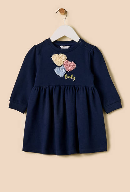 Embellished A-line Dress-undefined-image-1