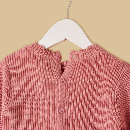 Textured Sweater Dress