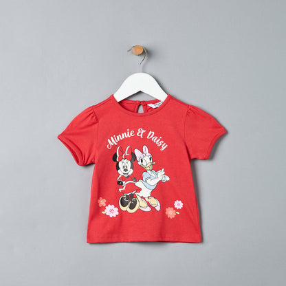 Pack of 2 - Minnie Mouse Print T-shirt