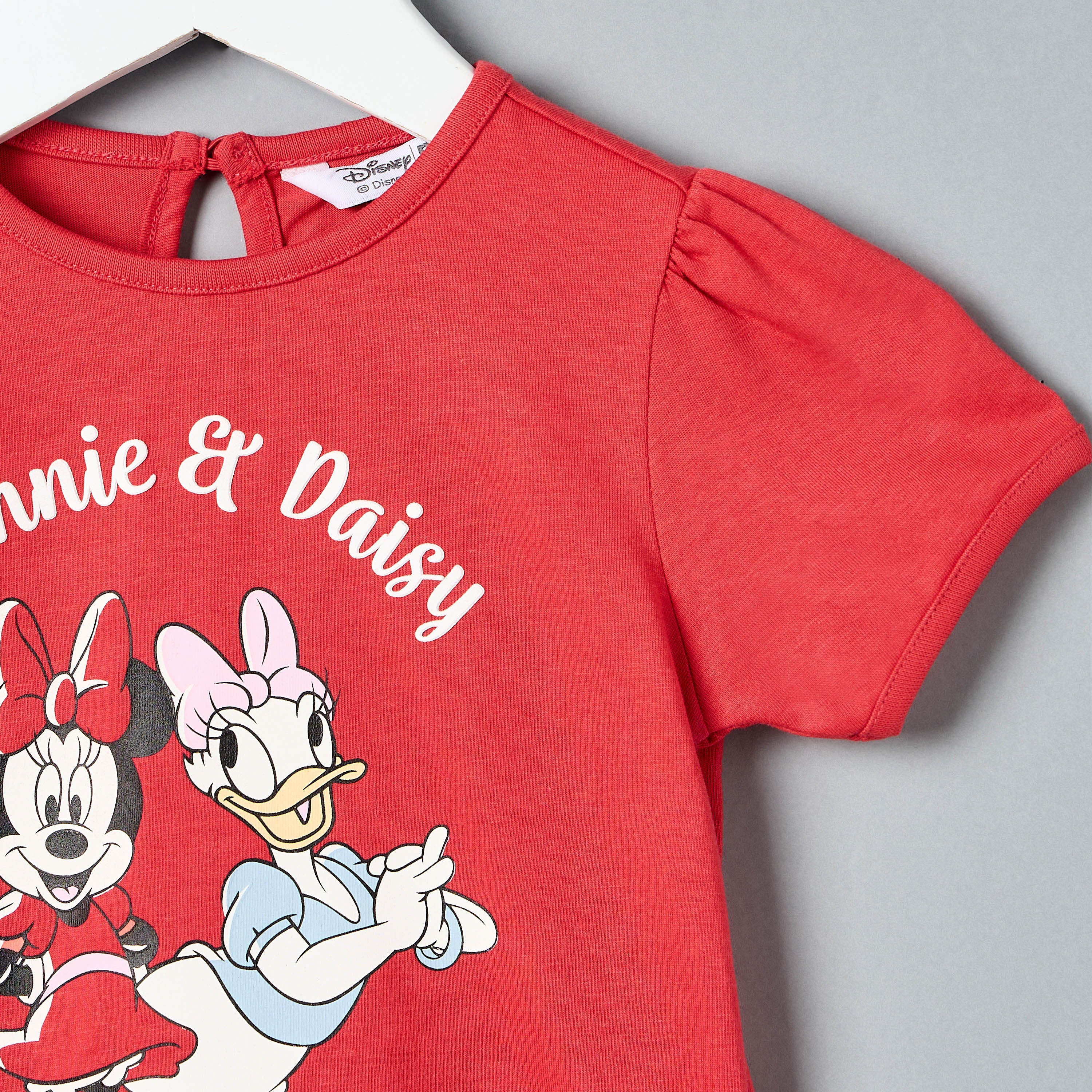 Pack of 2 - Minnie Mouse Print T-shirt