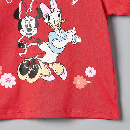 Pack of 2 - Minnie Mouse Print T-shirt