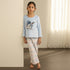 Stitch Embroidered Pyjama Set