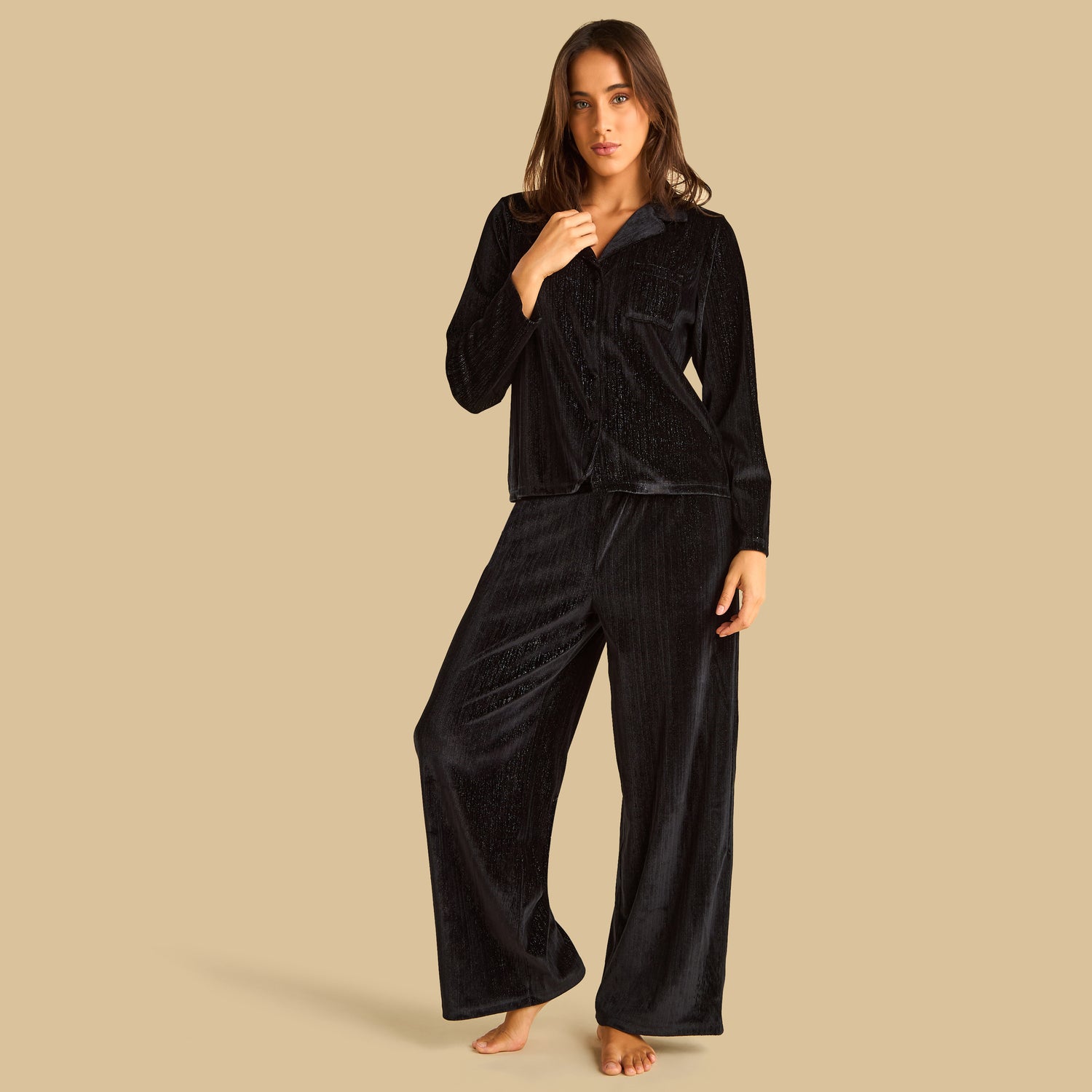 Velour Pyjama Set