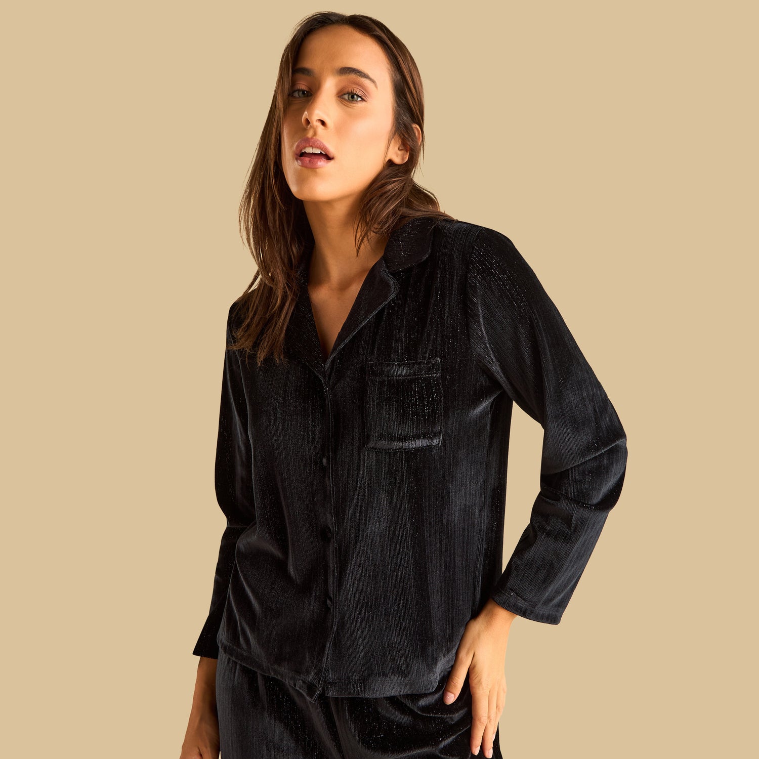 Velour Pyjama Set