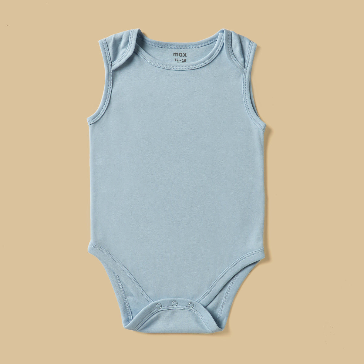 Pack of 5 - Assorted Sleeveless Cotton Bodysuit