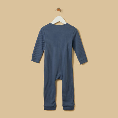 Pack of 2 - Vehicle Print Cotton Sleepsuit