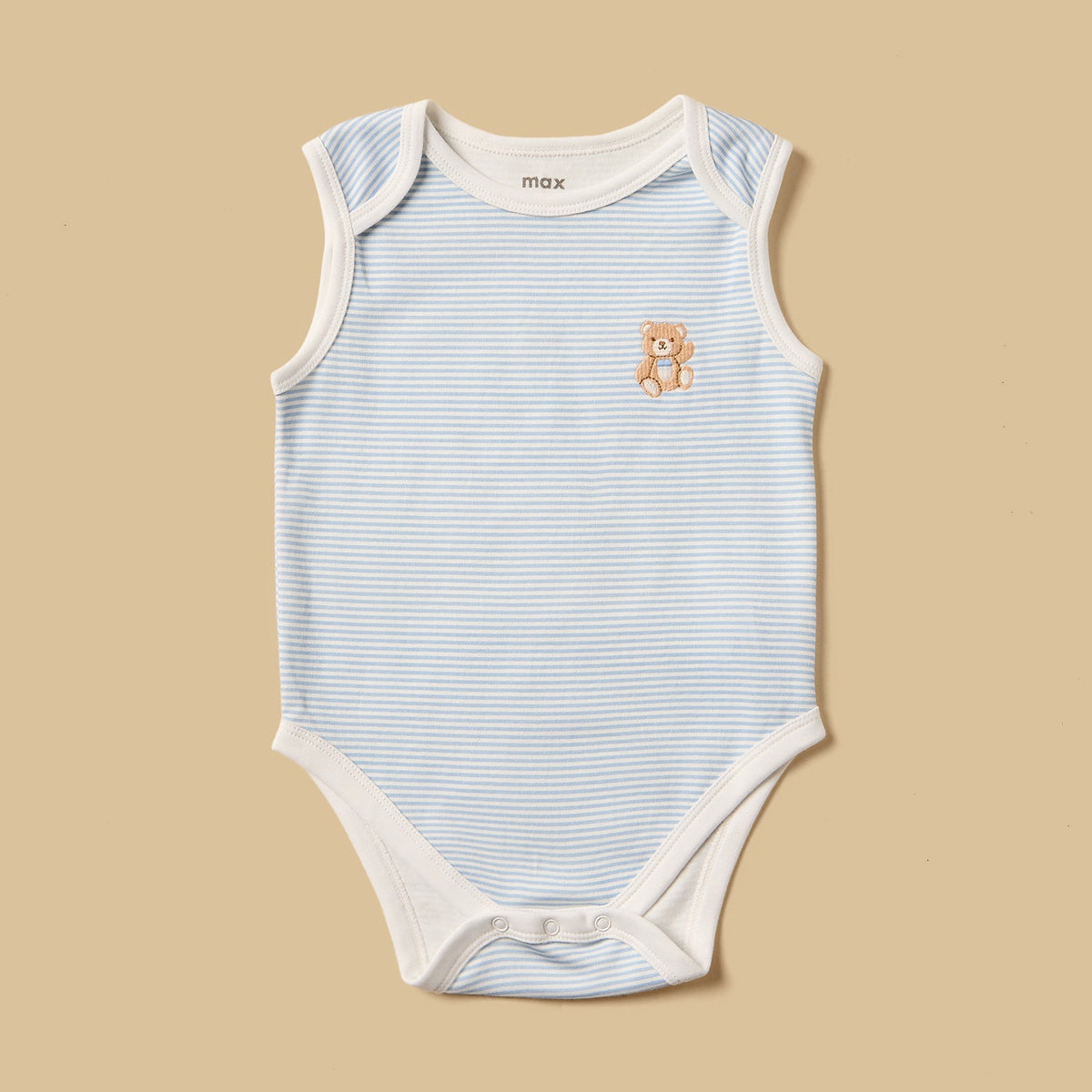 Pack of 3 - Bear Print Cotton Bodysuit