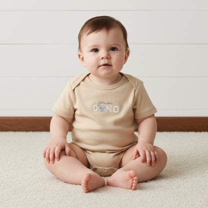 Pack of 3 - Dinosaur Print Cotton Bodysuit