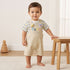 Winnie the Pooh Print Dungaree and Striped T-shirt Set - 12-18 MTHS