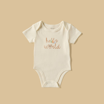 Bear Print 5-Piece Clothing Set