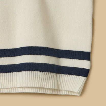 Varsity Embroidered Polo T-shirt