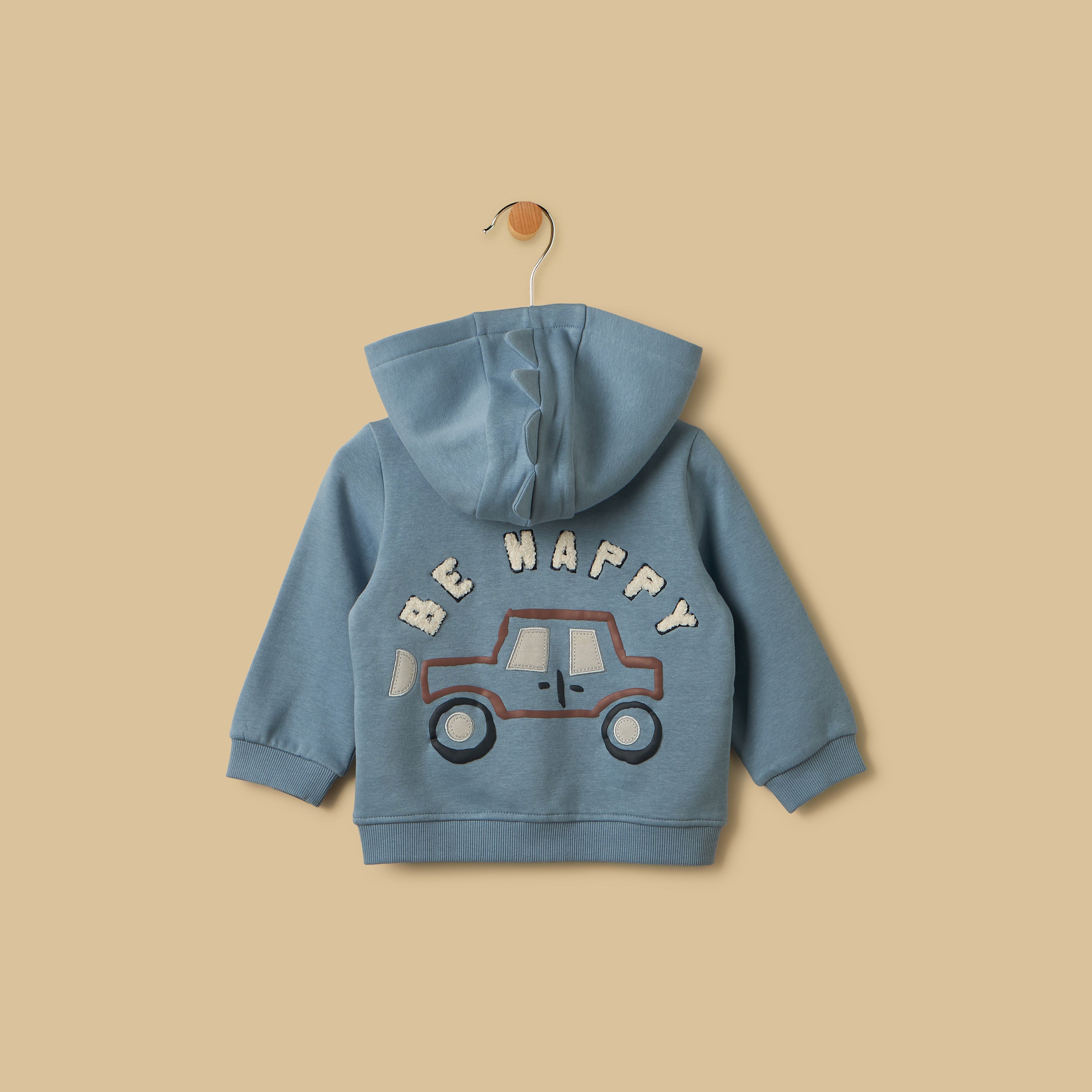 Dinosaur Embroidered Hoodie
