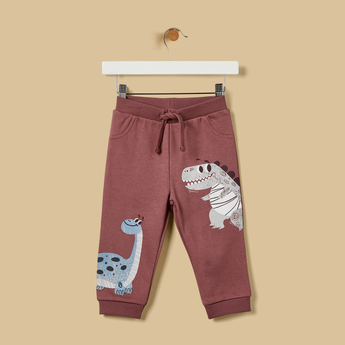 Pack of 2 - Dinosaur Print Relaxed Fit Joggers