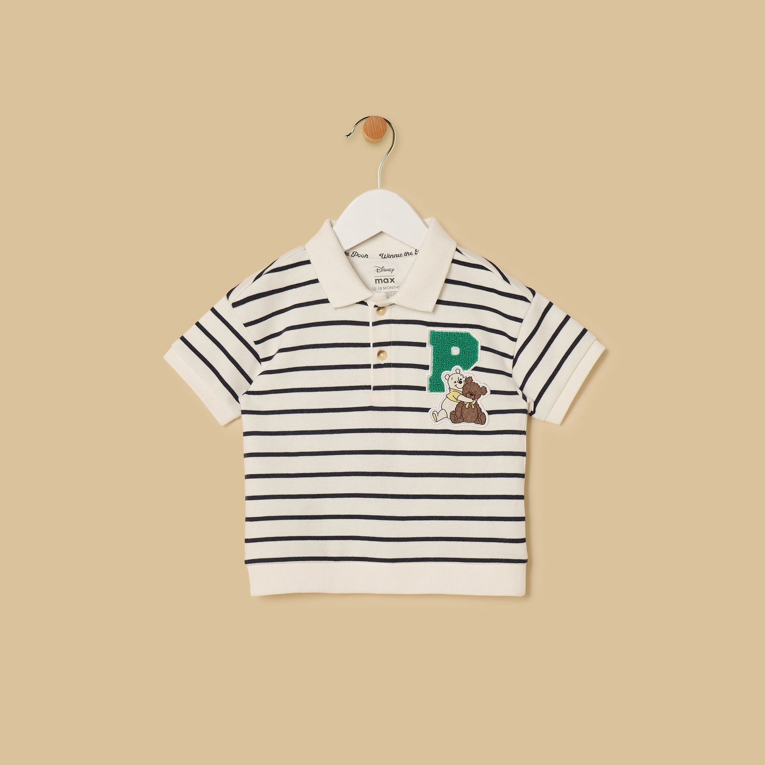 Winnie the Pooh Embroidered T-shirt and Shorts Set