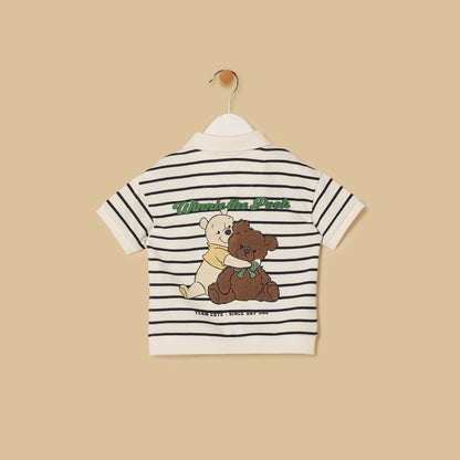 Winnie the Pooh Embroidered T-shirt and Shorts Set