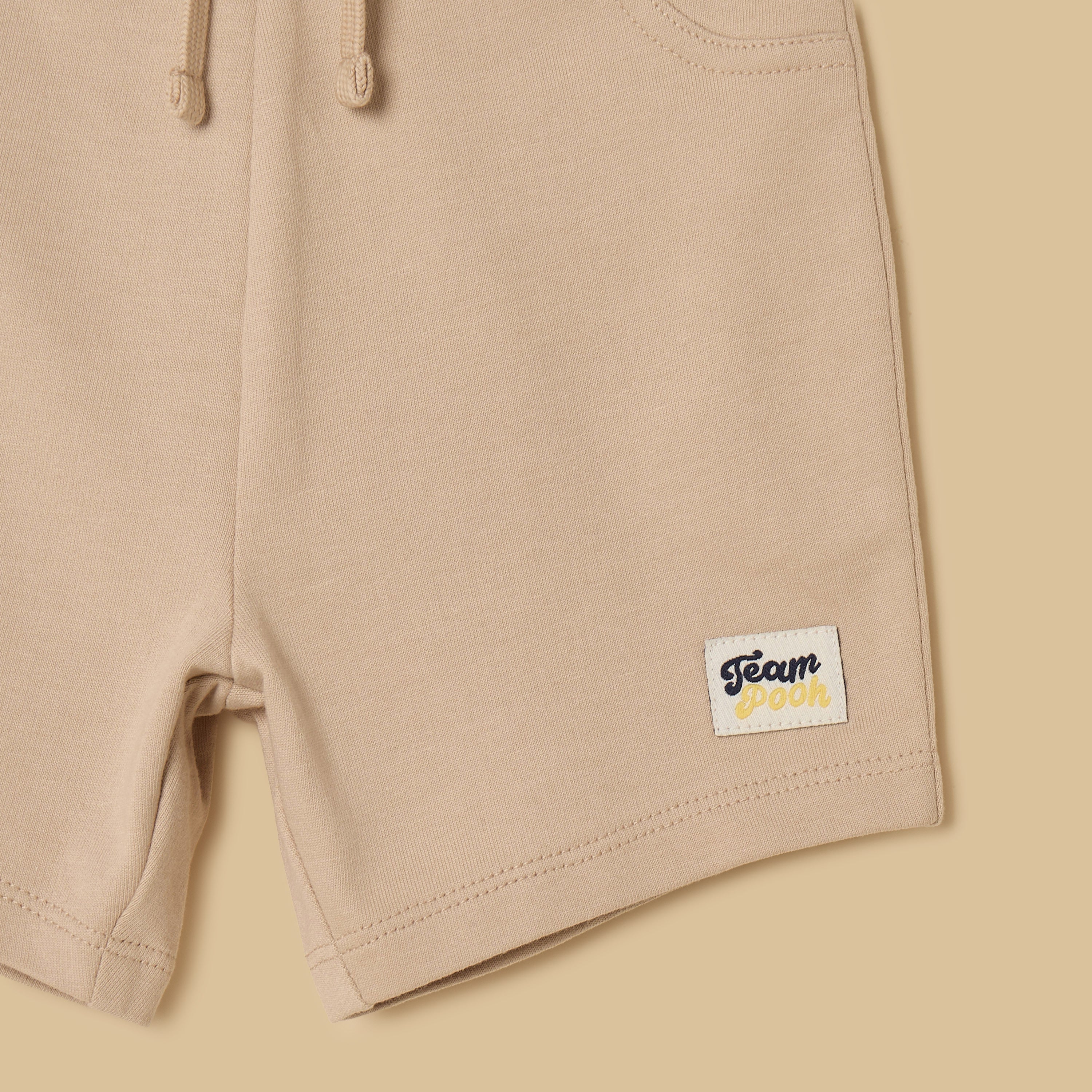 Winnie the Pooh Embroidered T-shirt and Shorts Set