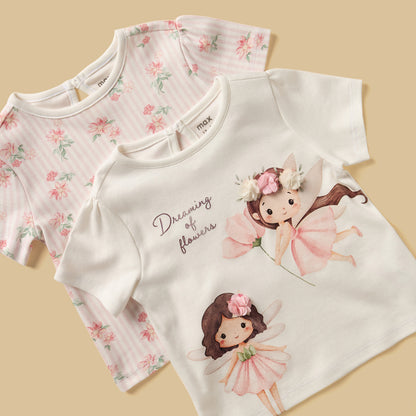 Pack of 2 - Assorted Cotton Pyjama Set