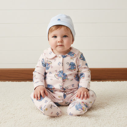Stitch Print 5-Piece Cotton Clothing Set