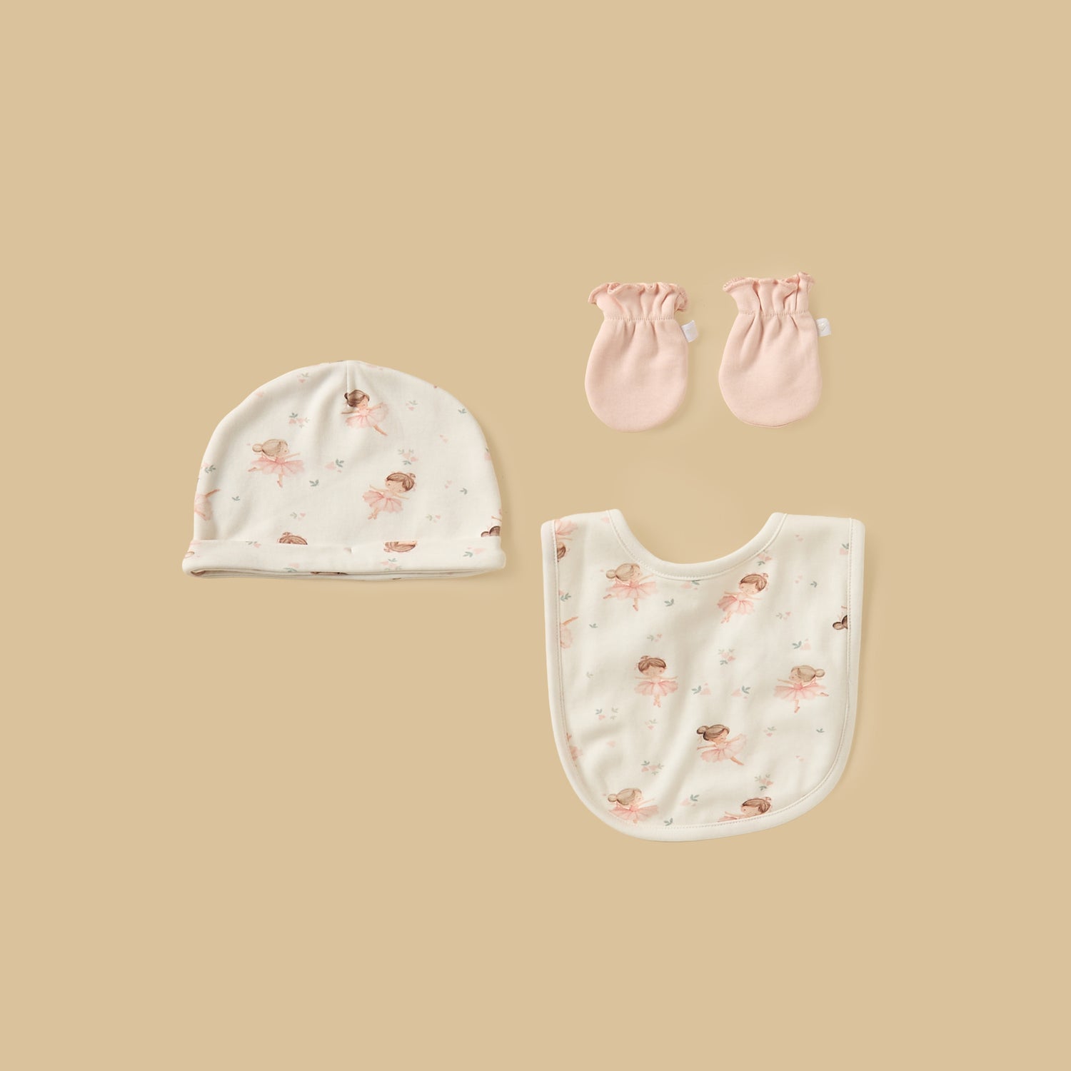 Fairy Print 6-Piece Cotton Clothing Set