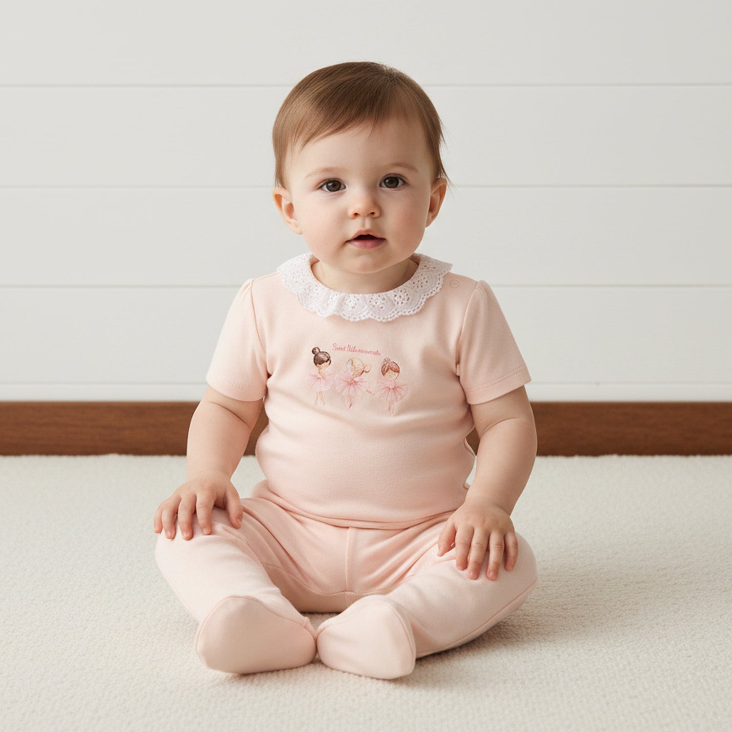 Fairy Print 6-Piece Cotton Clothing Set
