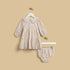 Striped Dress with Bloomers - Cream / 12-18 mths