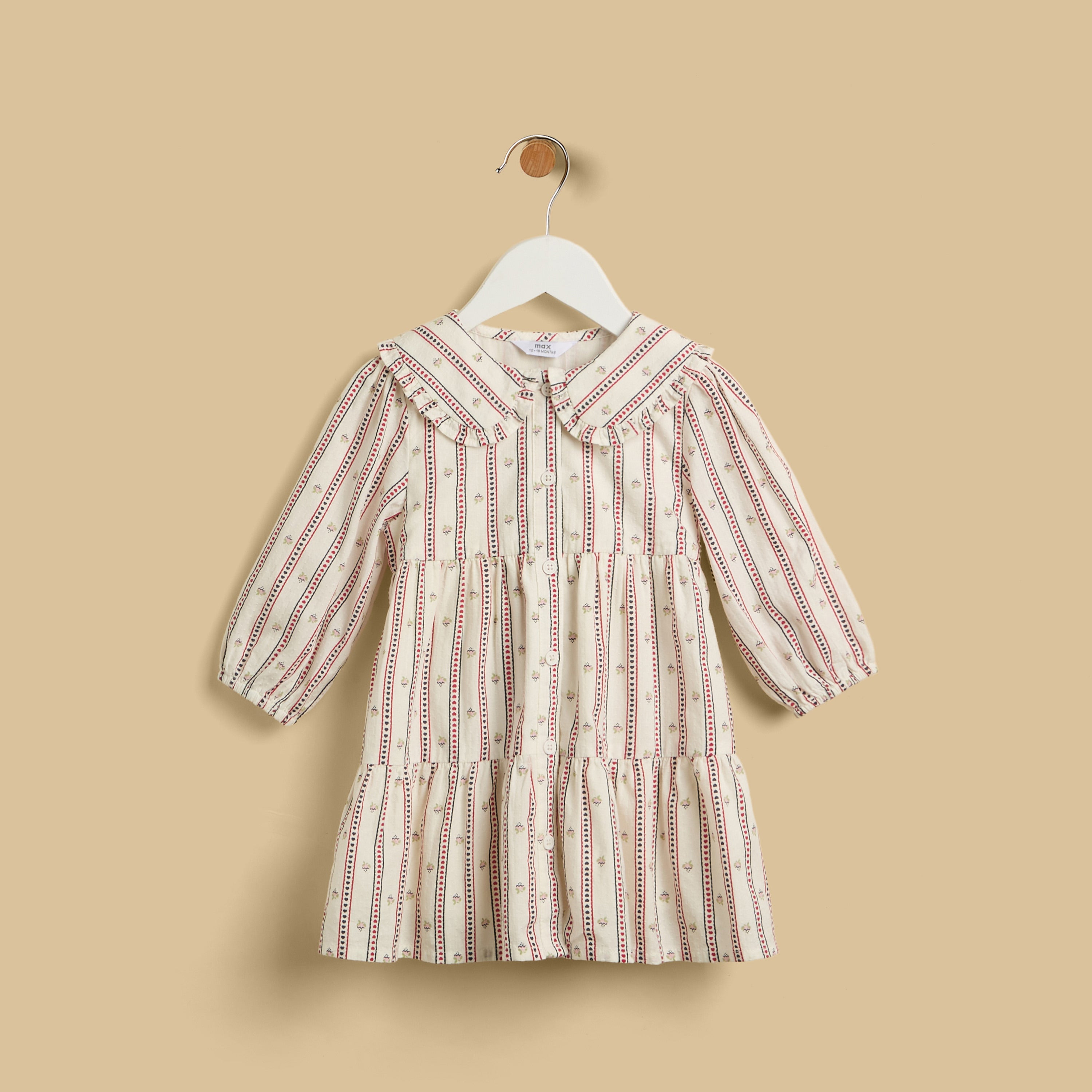 Striped Dress with Bloomers