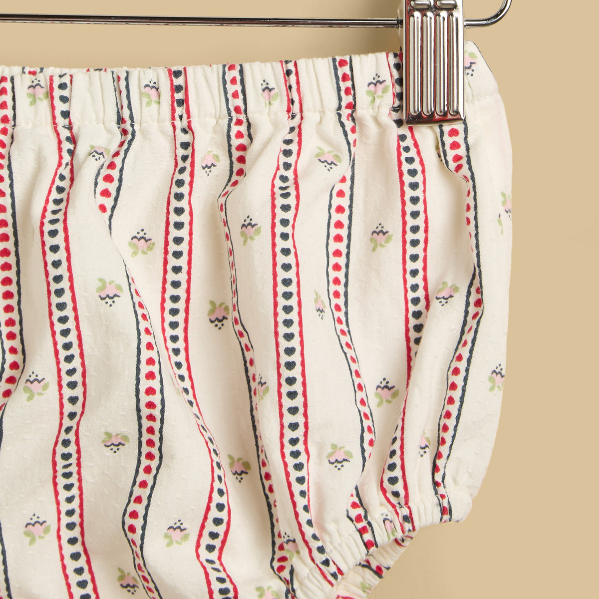 Striped Dress with Bloomers