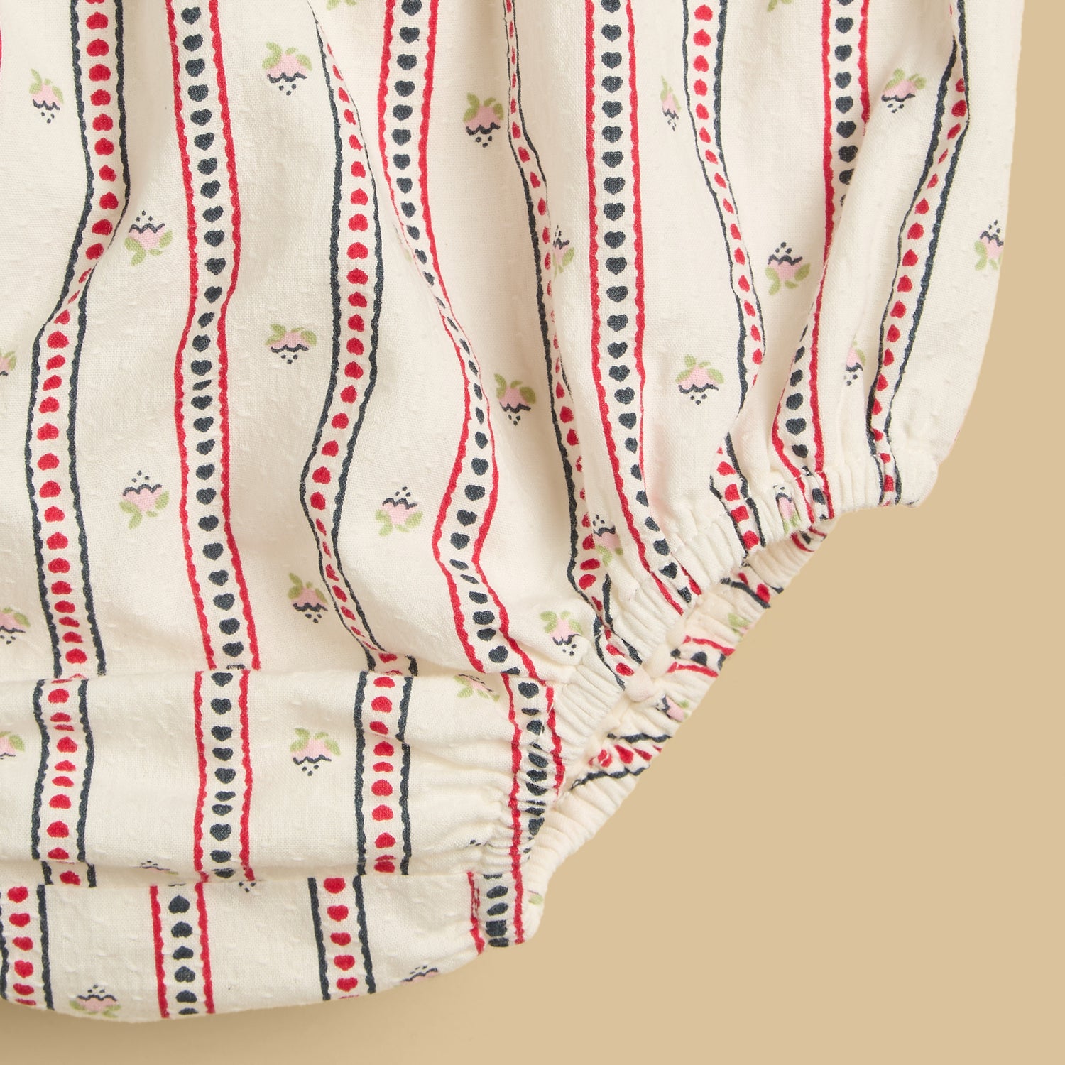 Striped Dress with Bloomers