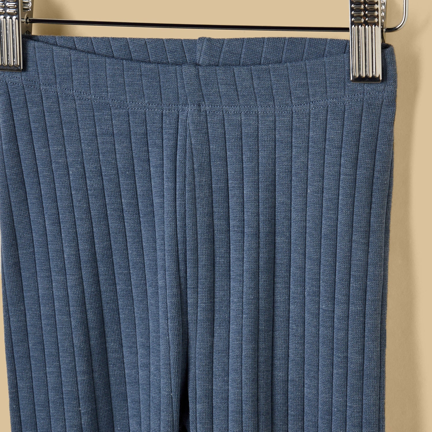 Checked Tabard Top with Ribbed Leggings