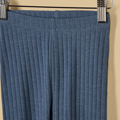 Checked Tabard Top with Ribbed Leggings