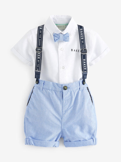 Baker by Ted Baker 3 Piece Shirt, Shorts and Braces Set